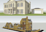 transform 3d architecture models into highly realistic image